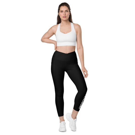 SPORTSFROIND V-Bund-Leggings mit Taschen