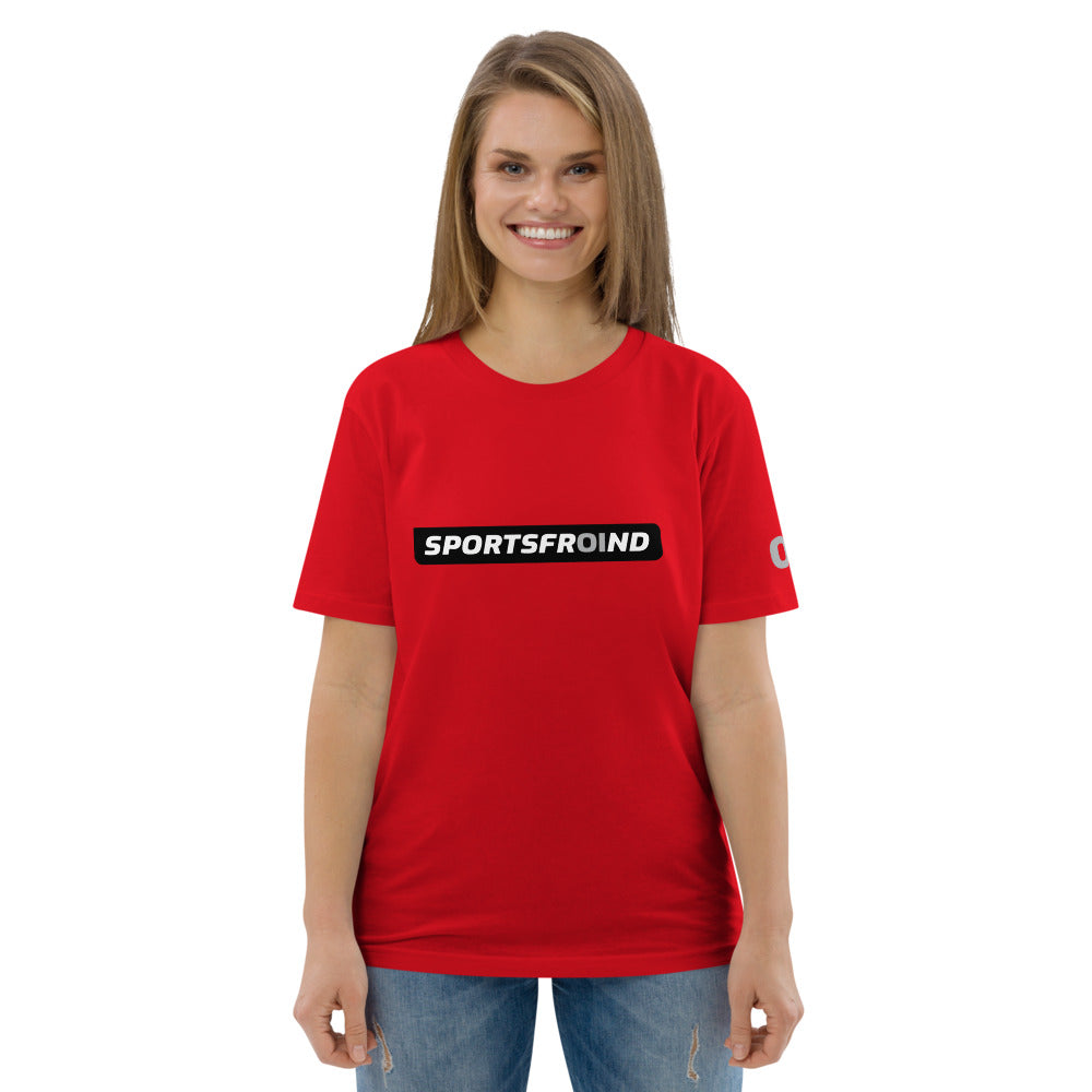 SPORTSFROIND Unisex-Bio-Baumwoll-T-Shirt